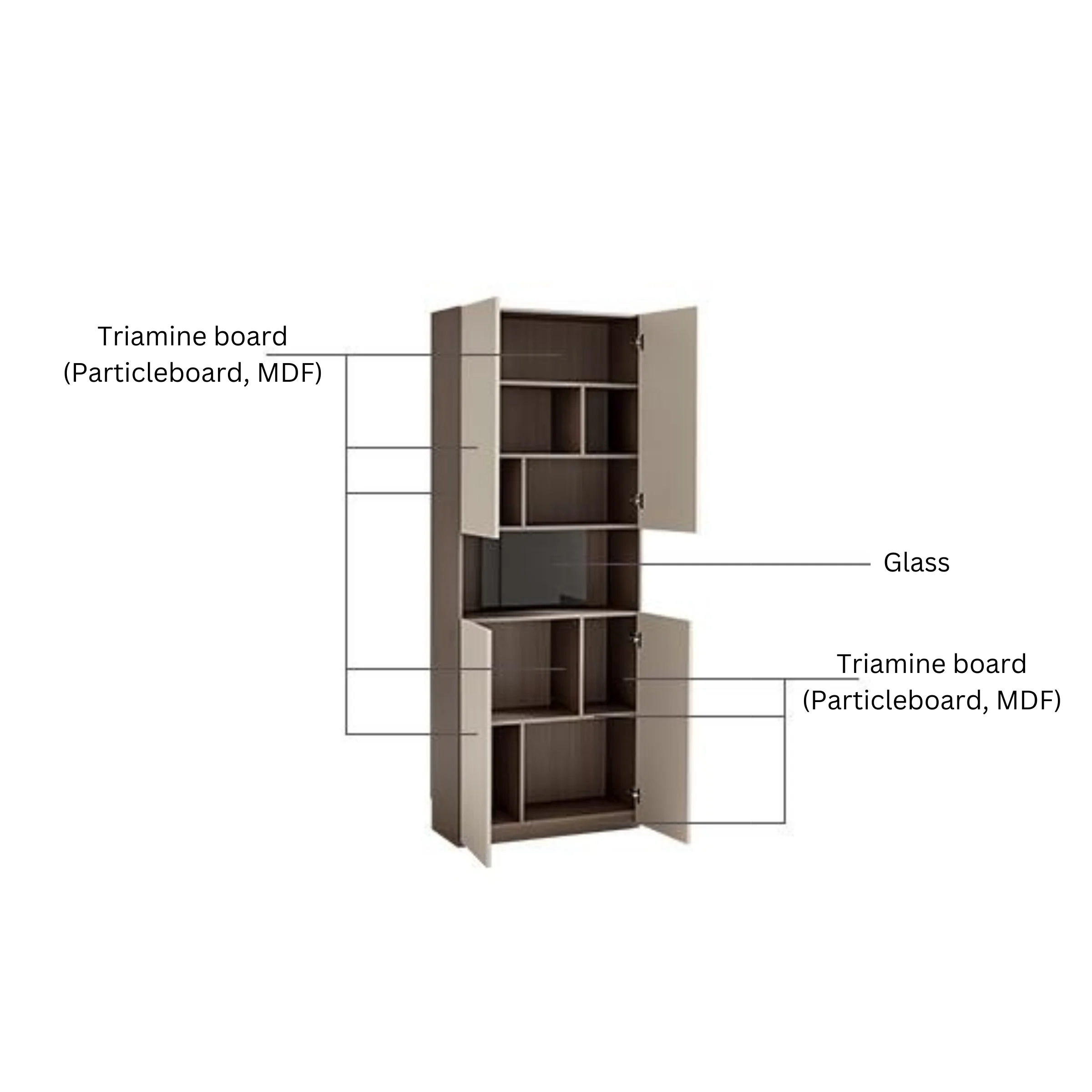 Linspire Vanko Bookcase