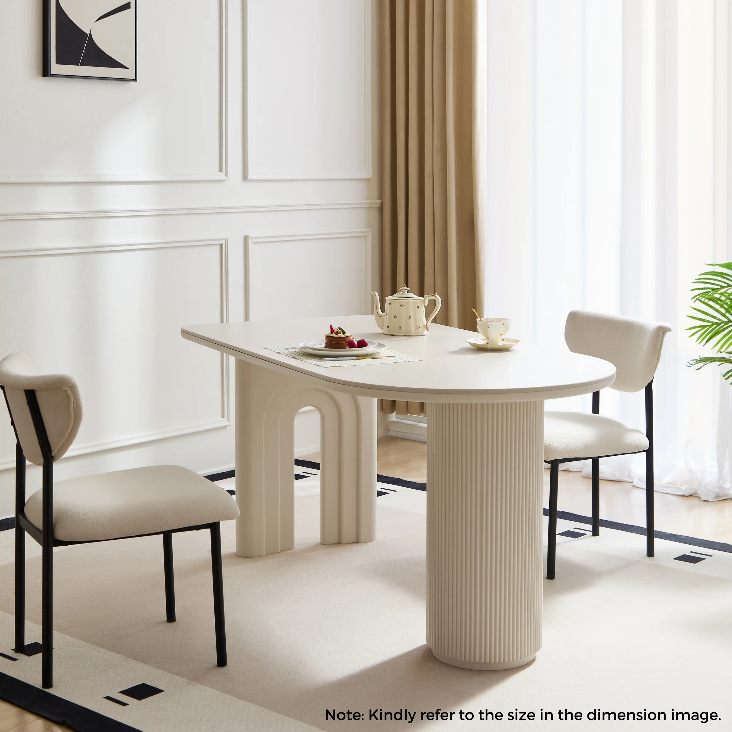 Linspire Flova Dining Table, 140x80x75cm