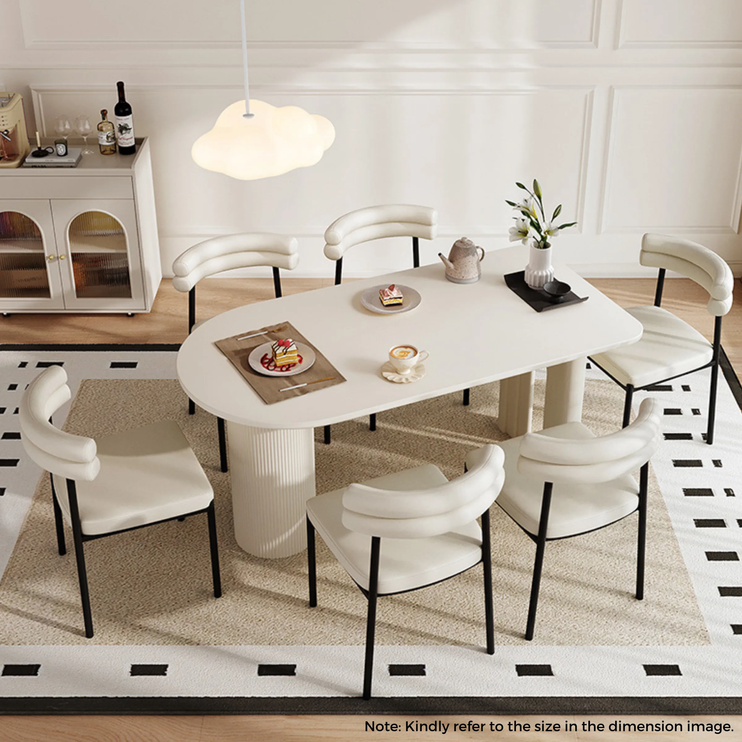 Linspire Flova Dining Table, 140x80x75cm