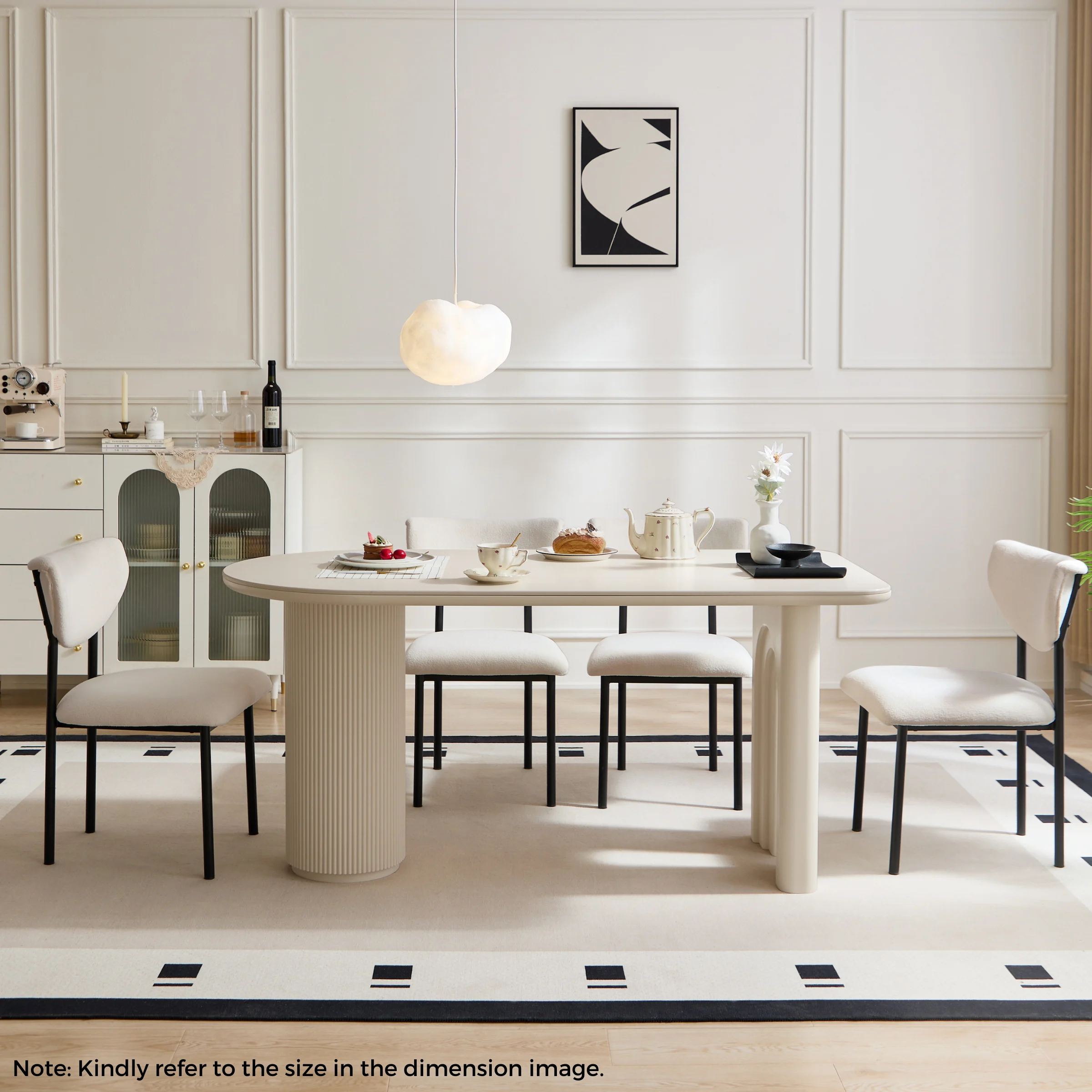Linspire Flova Dining Table, 140x80x75cm