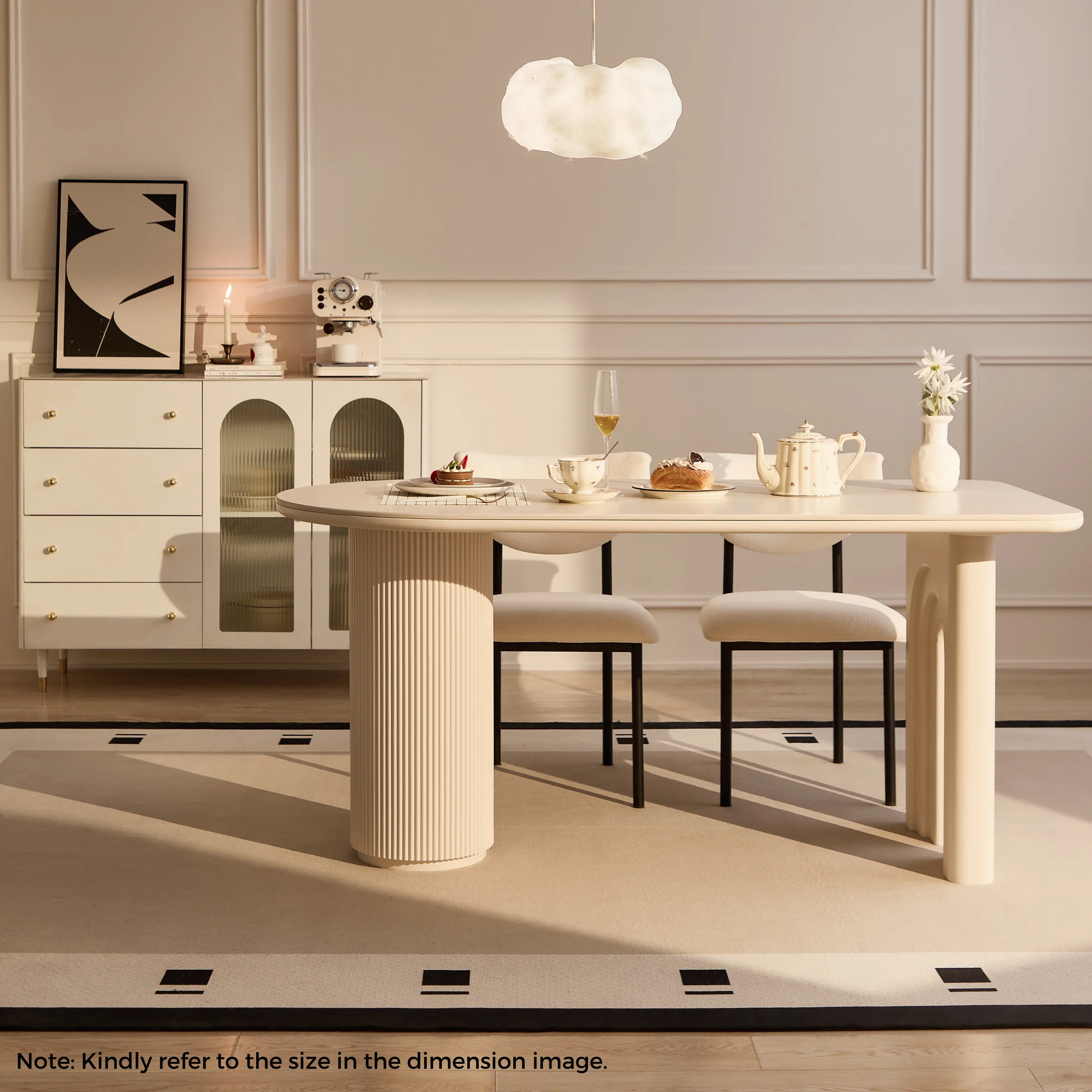 Linspire Flova Dining Table, 140x80x75cm