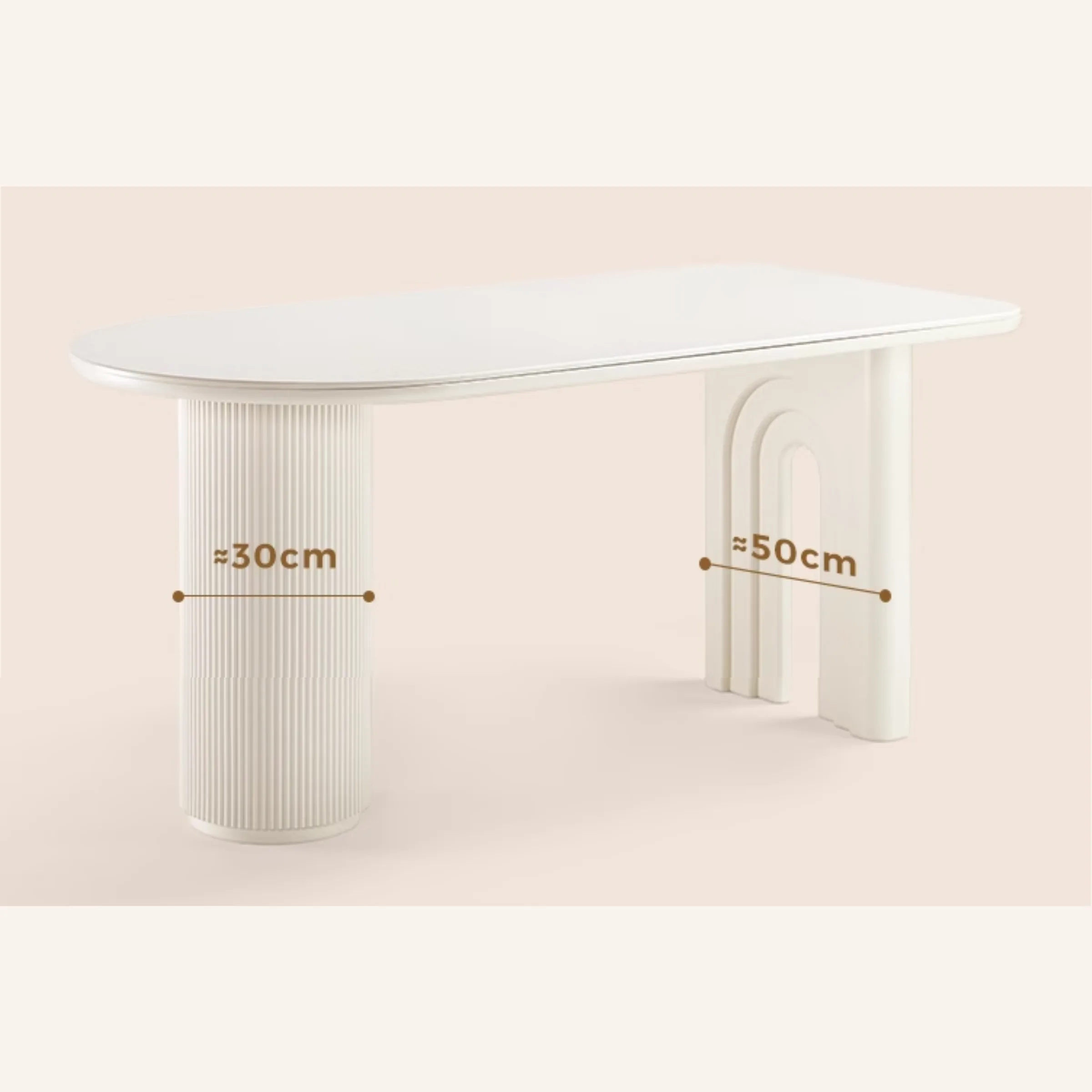 Linspire Flova Dining Table, 160x80x75cm