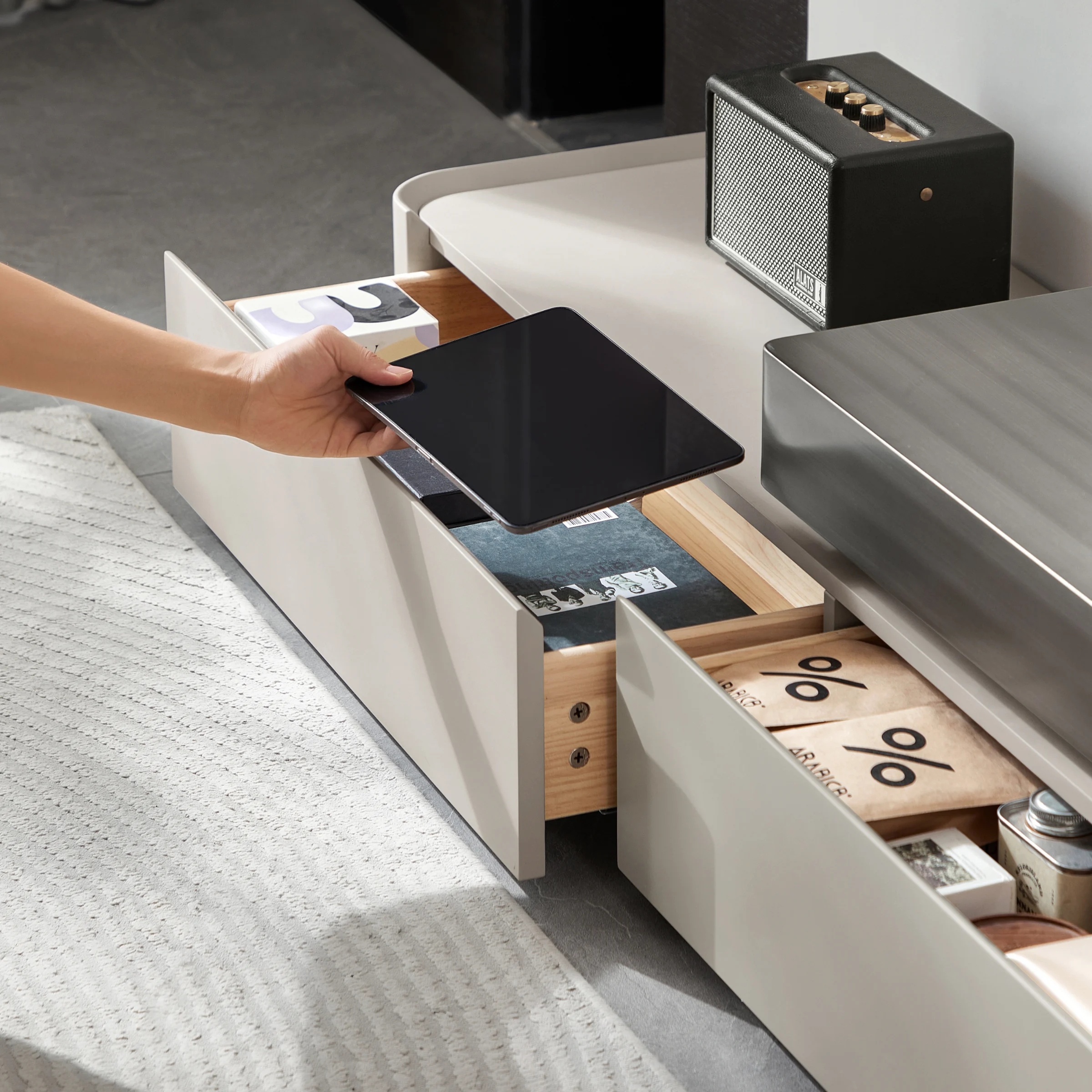Linspire Hayden Extendable Entertainment Unit
