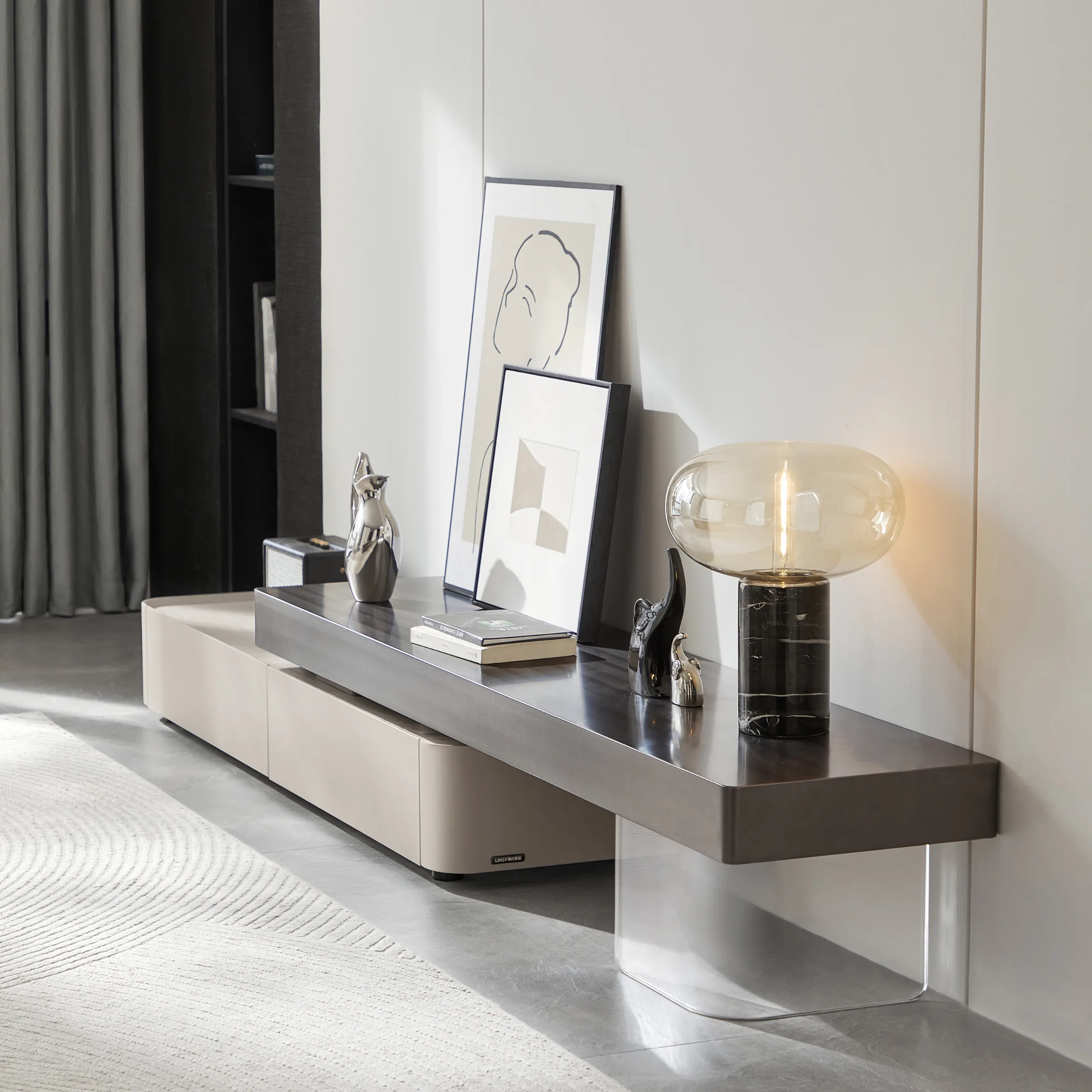 Linspire Hayden Extendable Entertainment Unit
