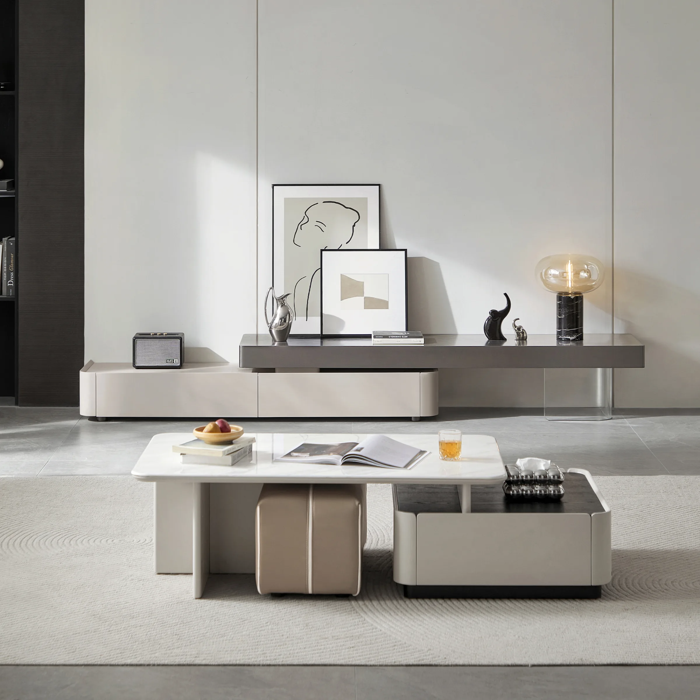 Linspire Hayden Extendable Entertainment Unit