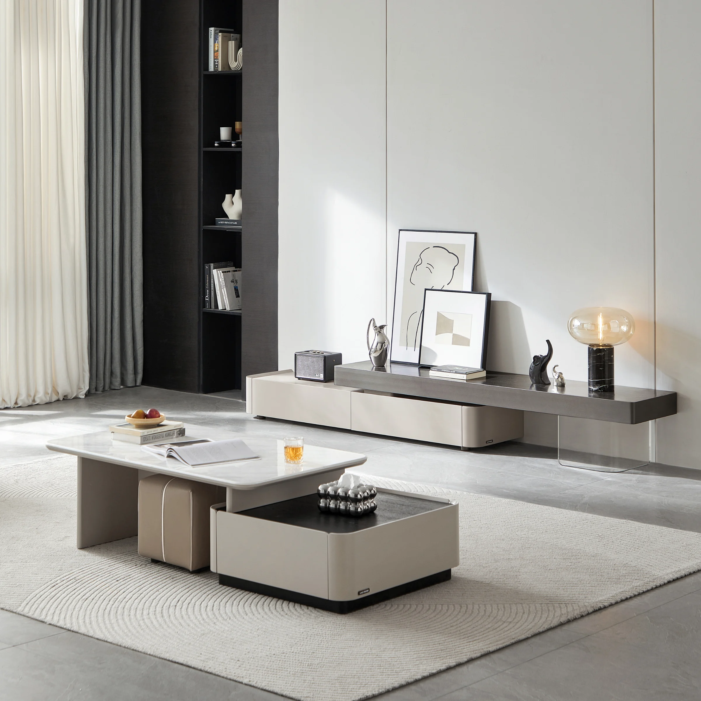 Linspire Hayden Extendable Entertainment Unit