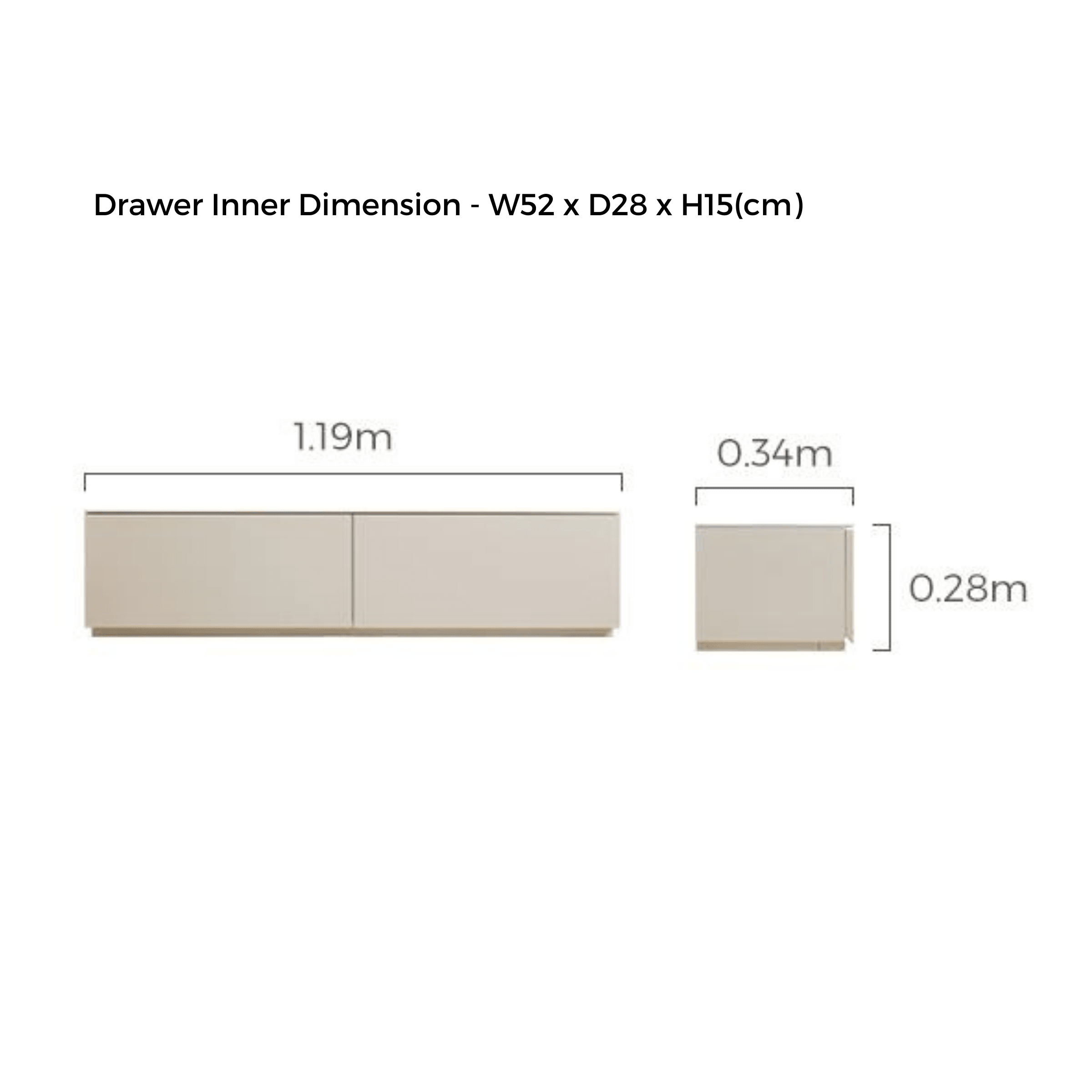 Linspire Vanko Sintered Stone Top Entertainment Unit, 1.2m