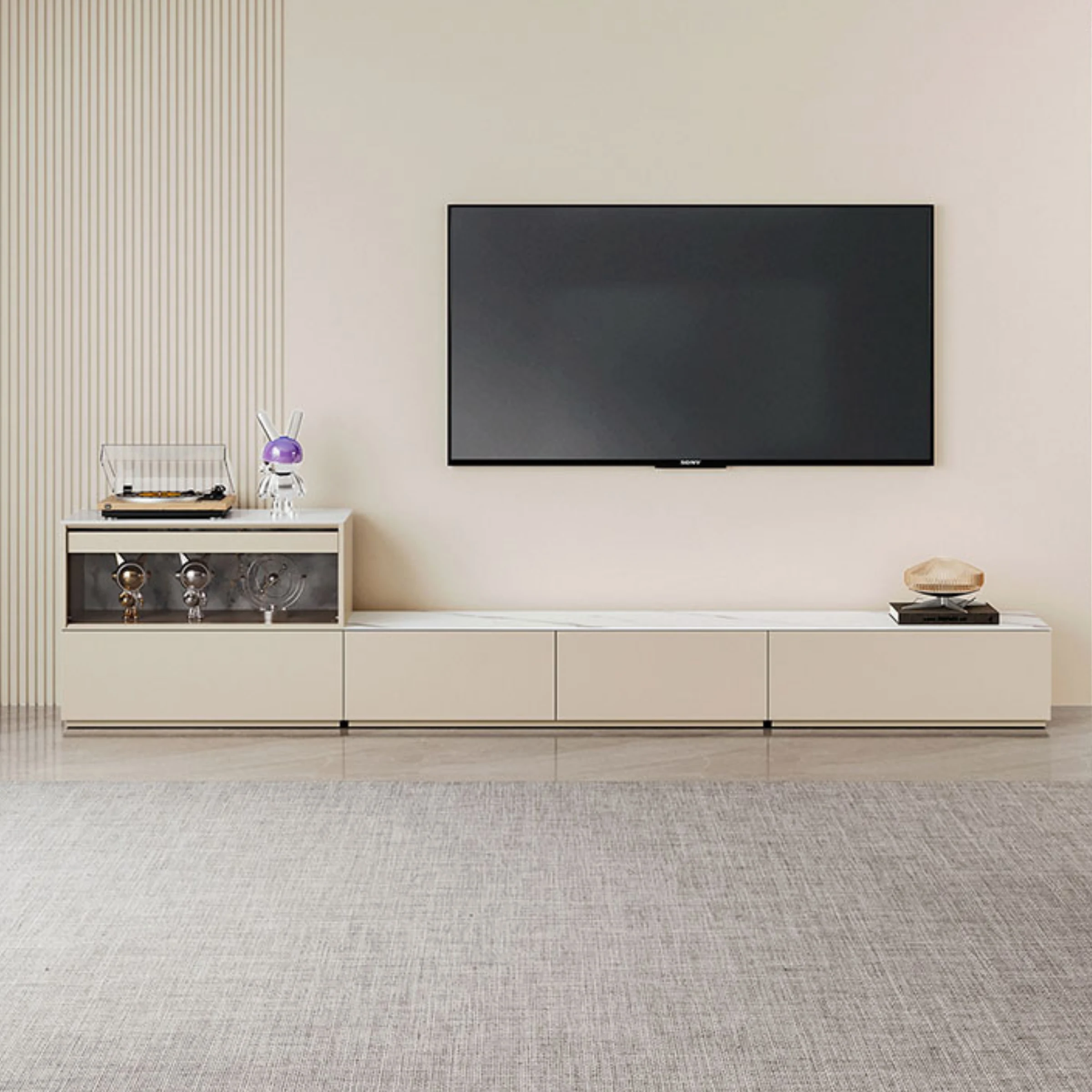 Linspire Vanko Sintered Stone Top Entertainment Unit, 2m