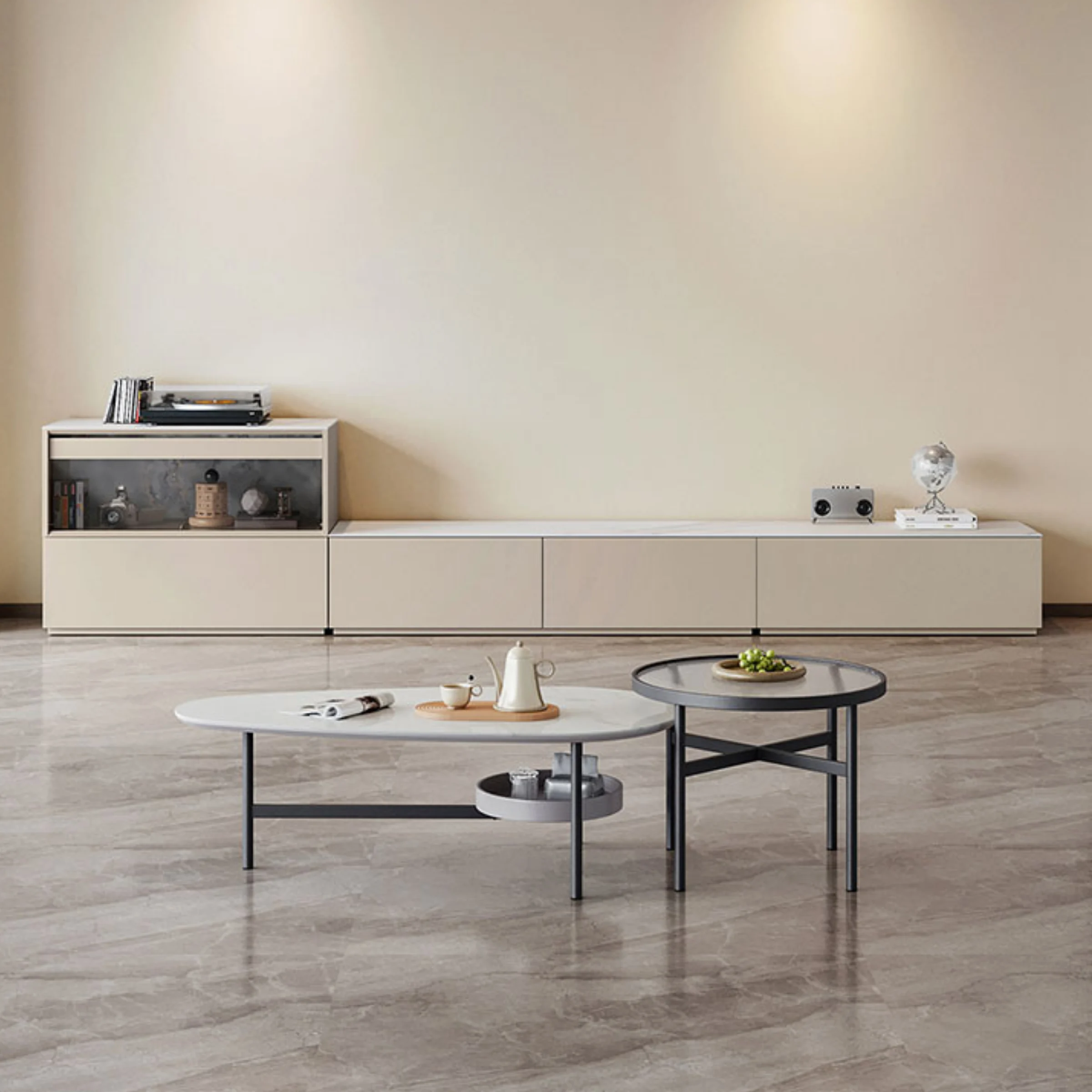 Linspire Vanko Sintered Stone Top Entertainment Unit, 2m