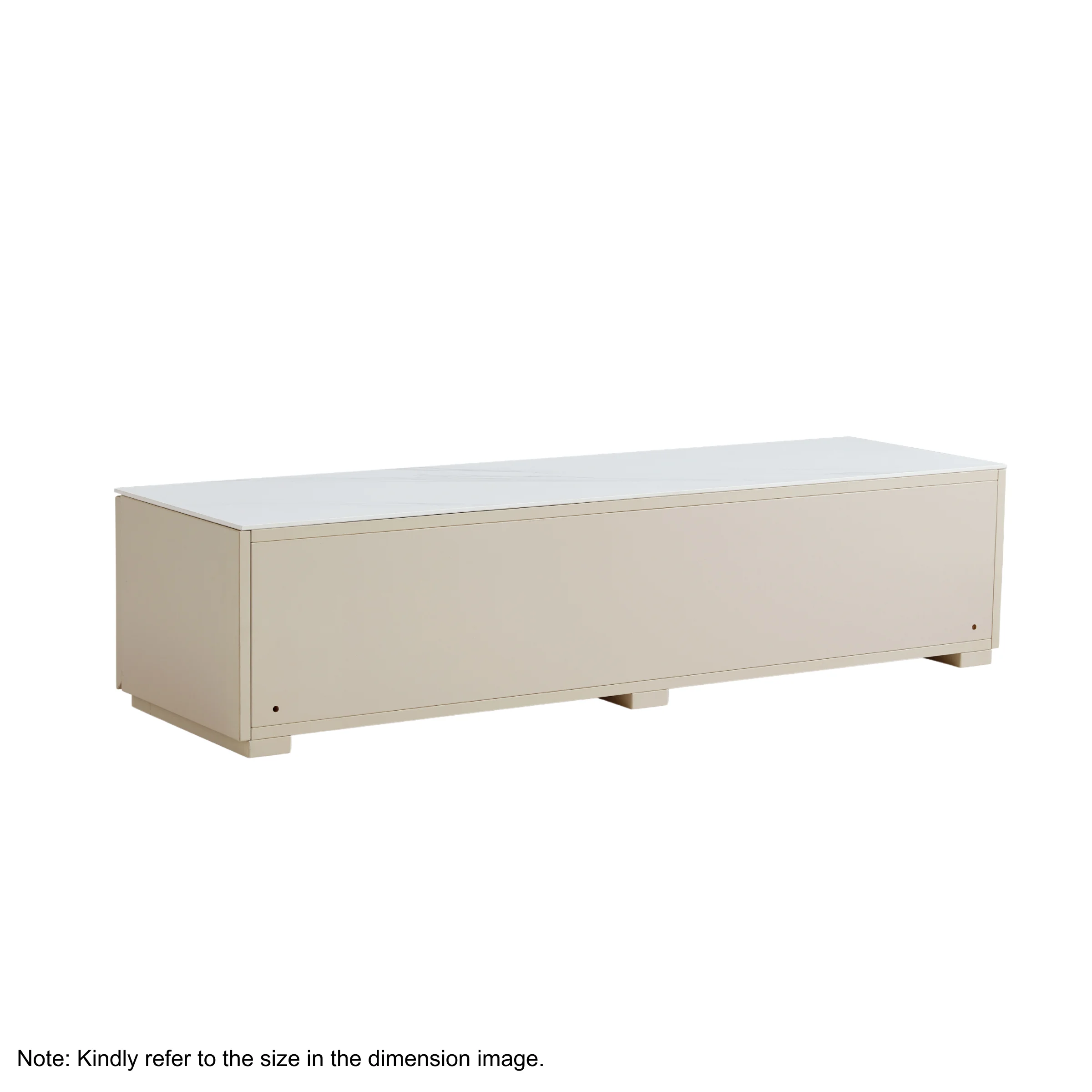Linspire Vanko Sintered Stone Top Entertainment Unit, 2.4m