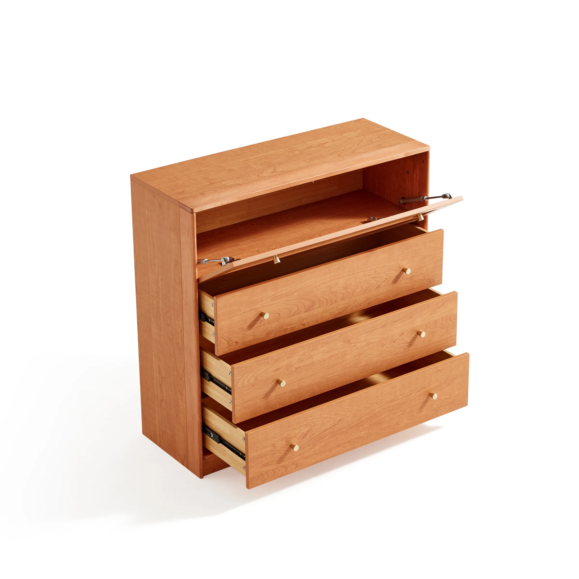 Linspire Verve Set of 2 Modular Storage Cabinet with 5 Drawers