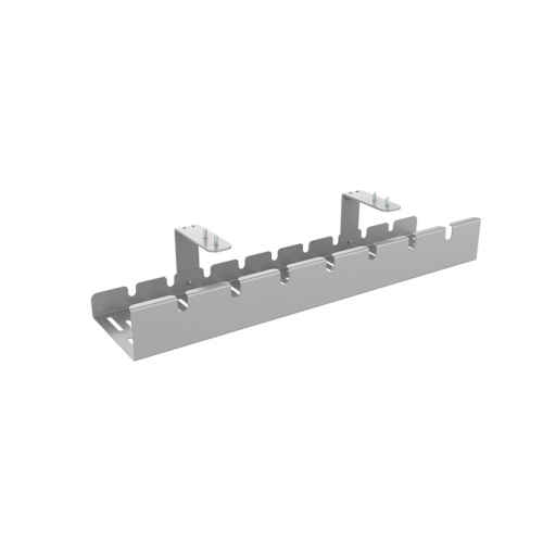 Loctek CMP502 Under Desk Cable Management Basket Tray, 500x122x90mm, White