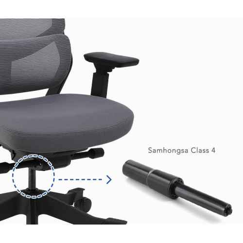 Loctek YZ502 Ergonomic Office Chair, Black