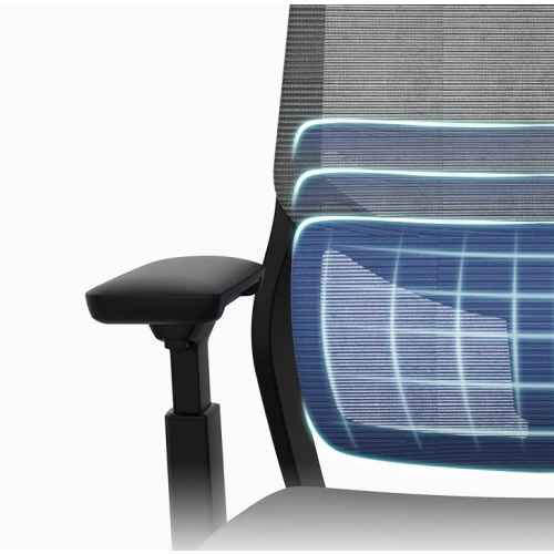Loctek YZ502 Ergonomic Office Chair, Black