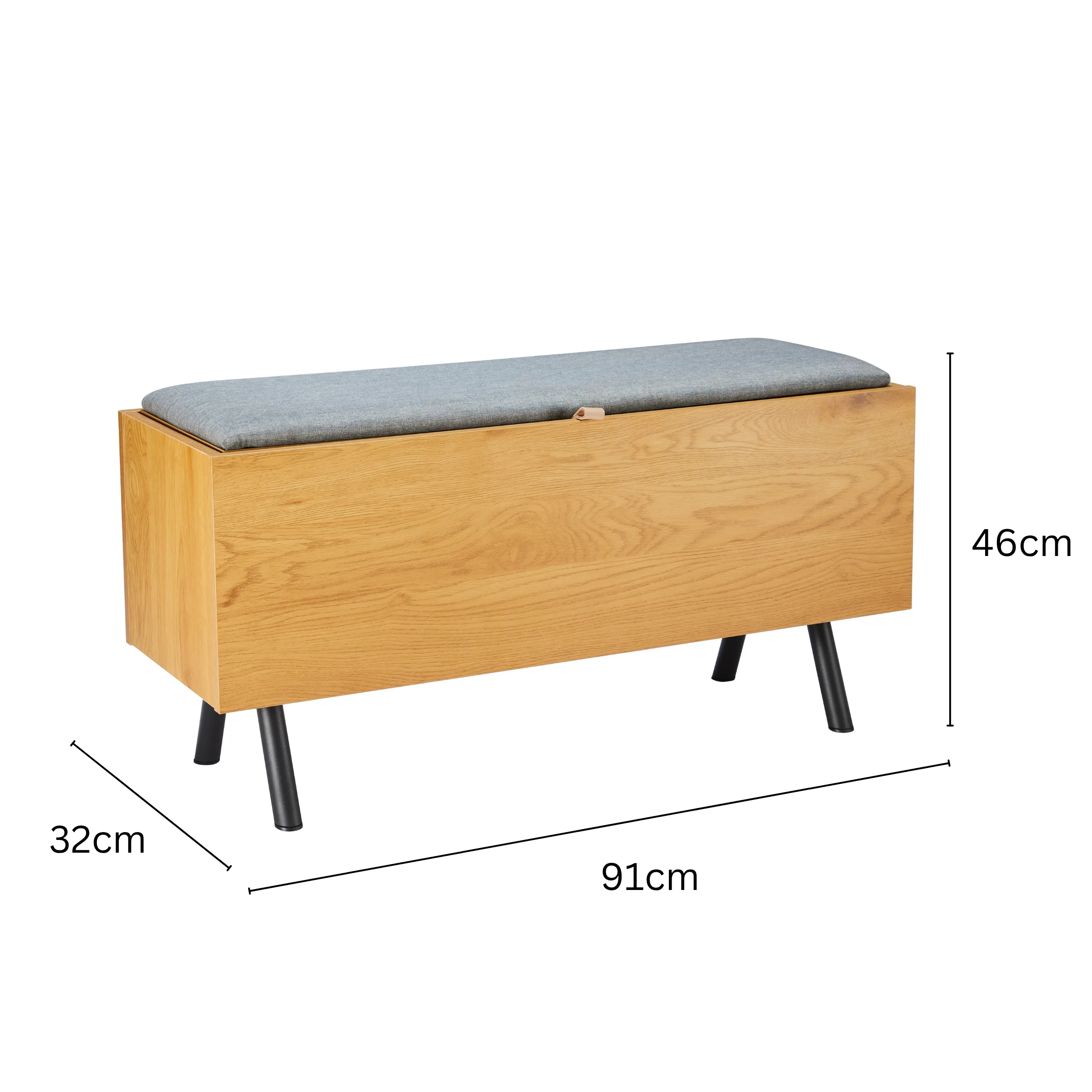 Loft Nordic Shoe Bench with Storage