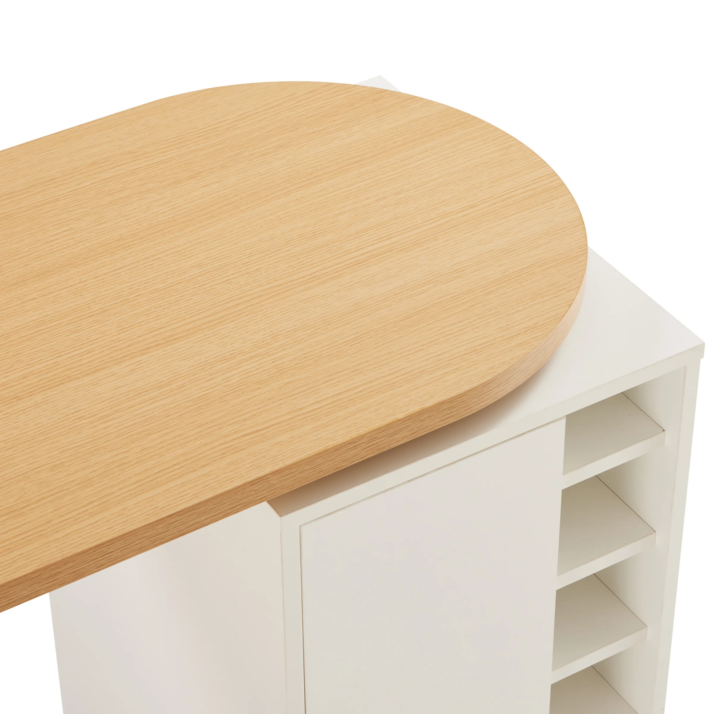 Loft Hansan Bar Table with Wine Storage