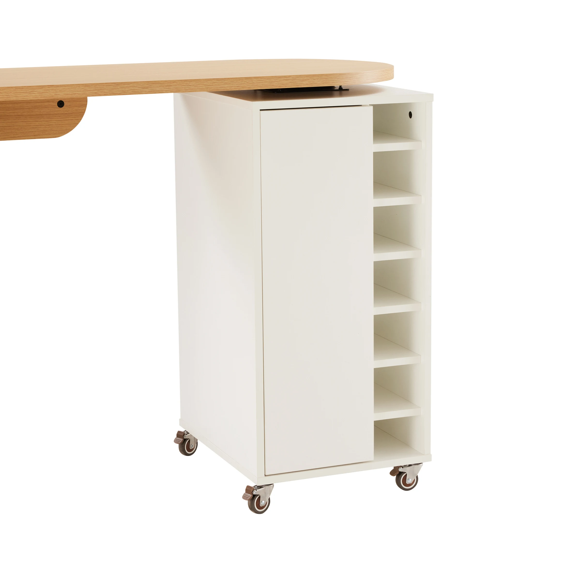 Loft Hansan Bar Table with Wine Storage