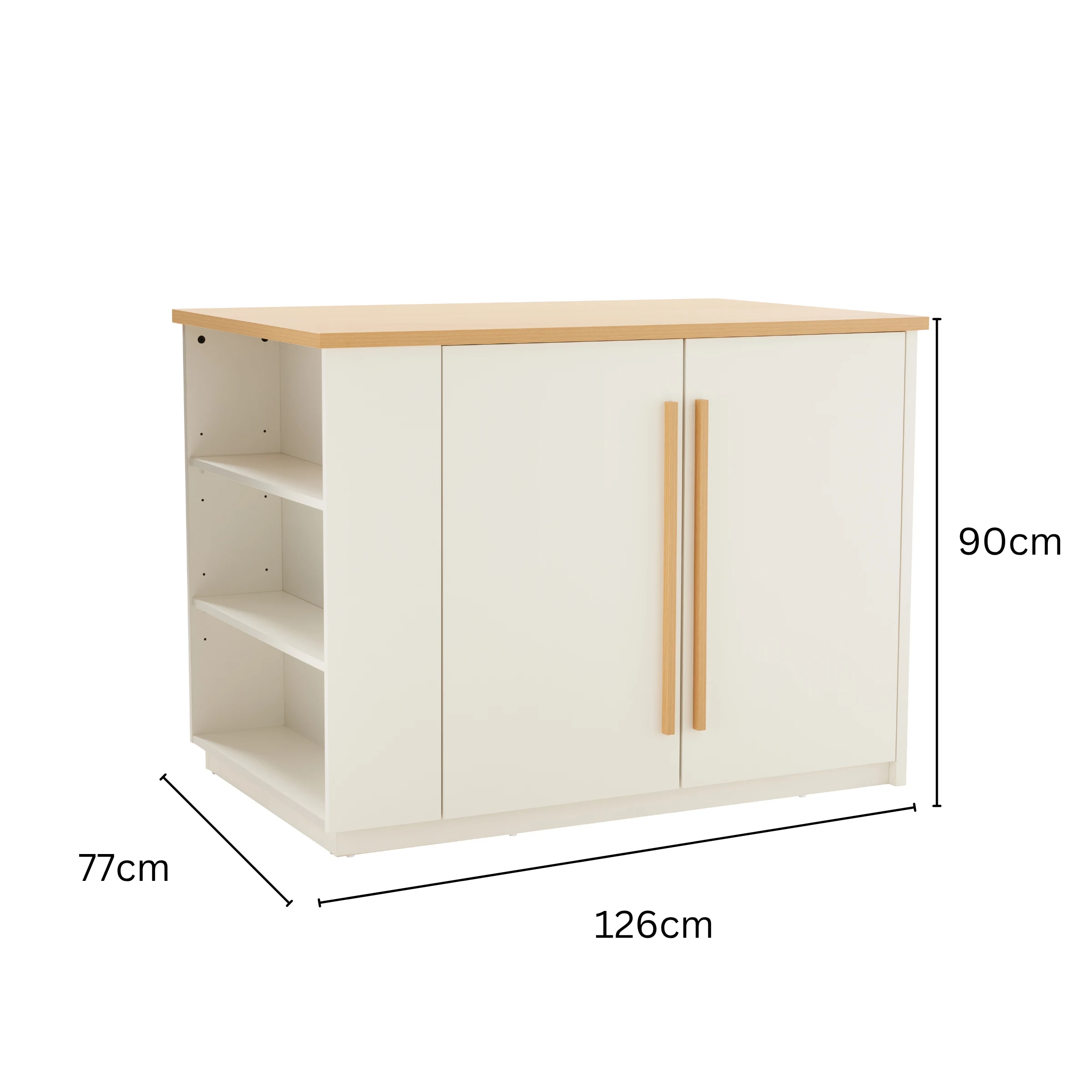 Loft Hansan Kitchen Island