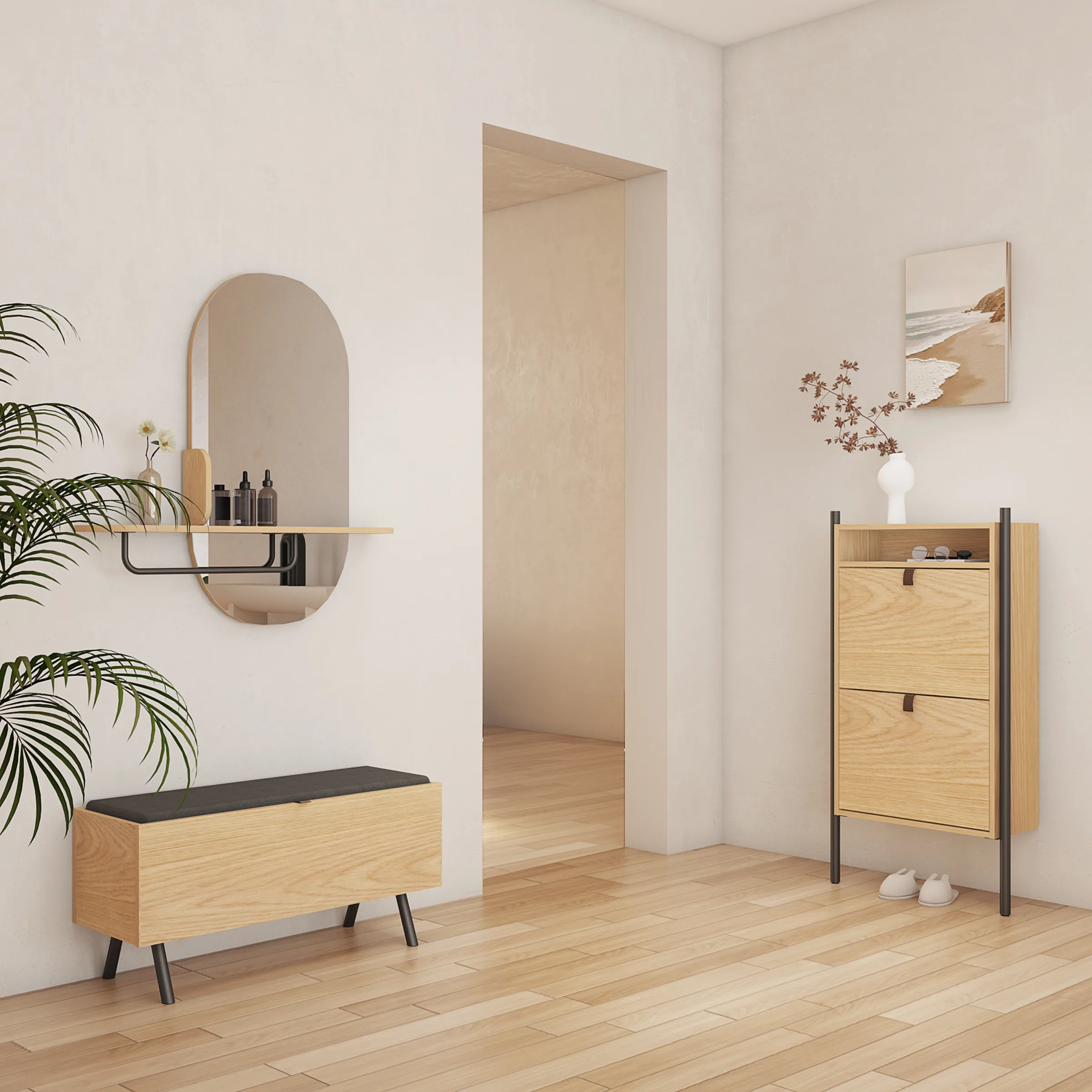 Loft Nordic Wall Mirror