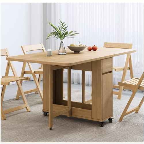 Loft Nordic Gateleg Table, Light Wood