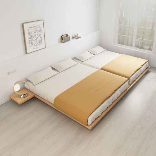 Loft Japandi Queen Platform Bed Base