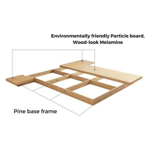 Loft Japandi Queen Platform Bed Base