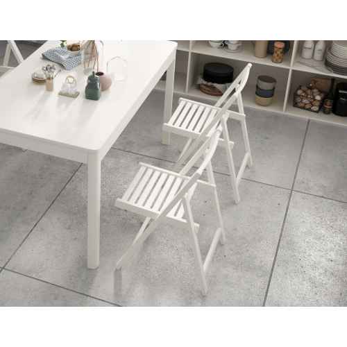 Loft Nordic Dining Chair, Set of 2, White