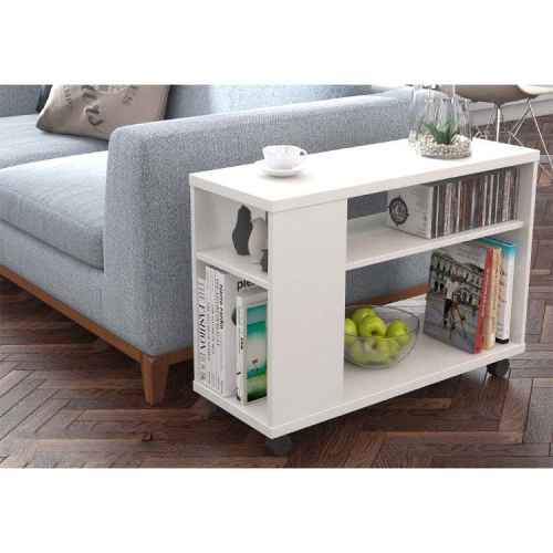 Loft Kalibri Side Table, 30x80CM, White