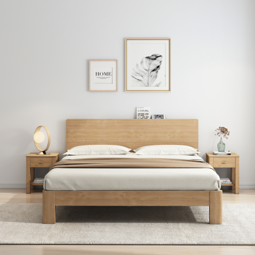 Loft Japandi Bed Frame, Queen