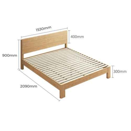 Loft Japandi Bed Frame, Queen