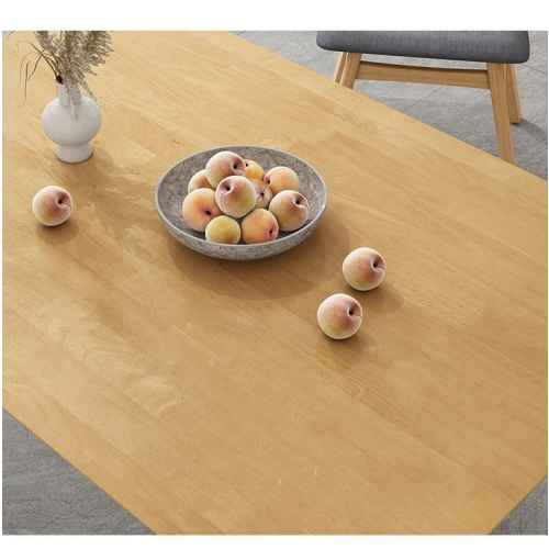 Loft Hansan Dining Table, 1.2m, Light Wood