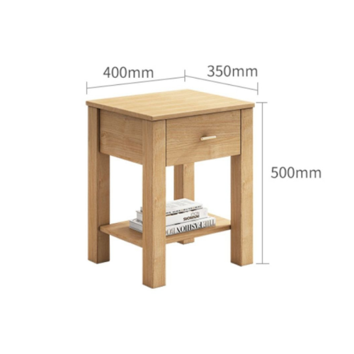 Loft Japandi Bedside Table