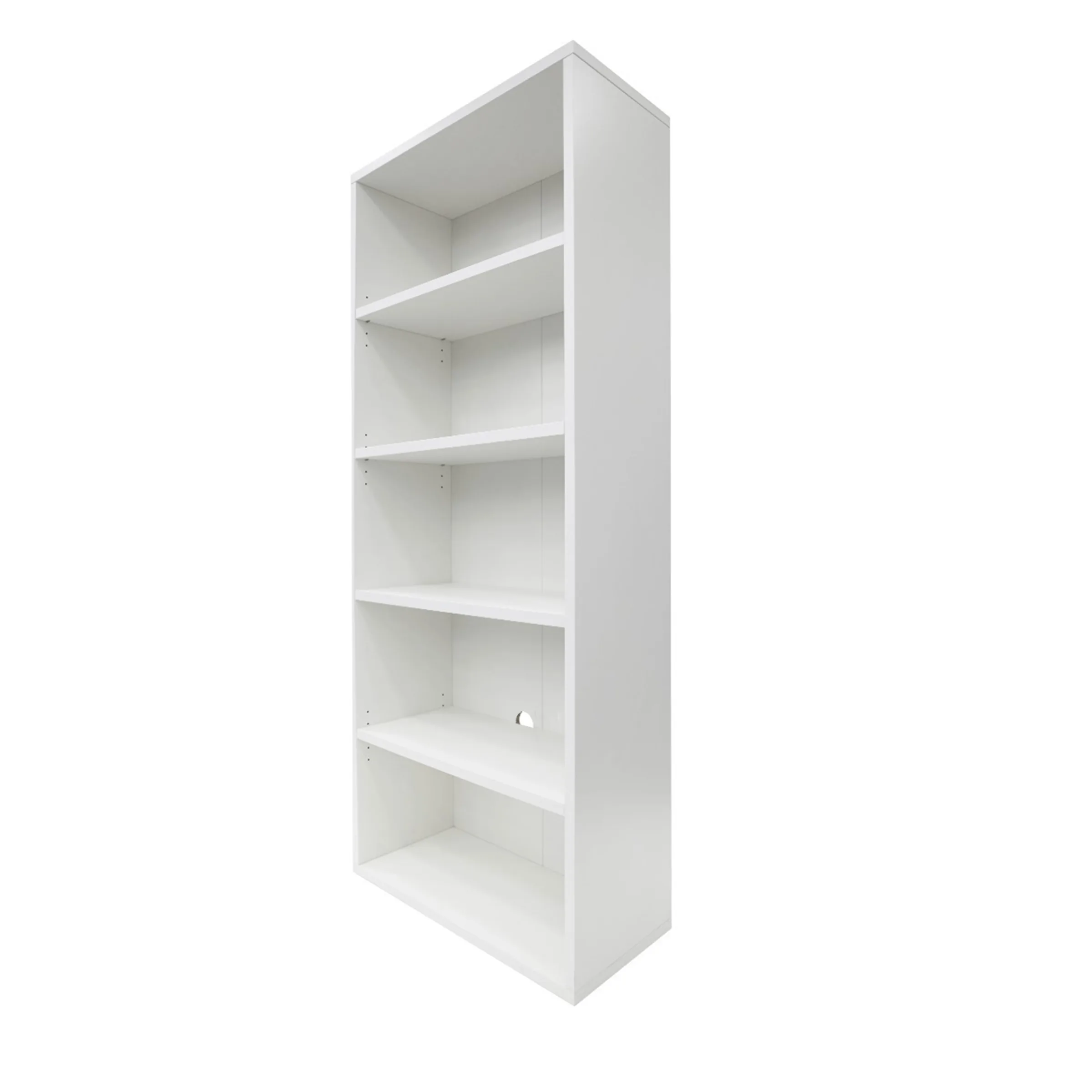 Loft Newton Bookcase, 5-Tier, White