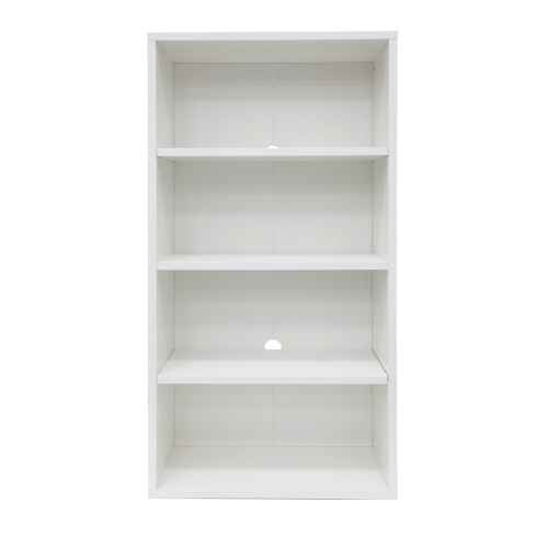 Loft Newton Bookcase, 4-Tier, White