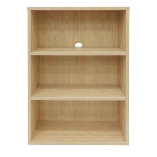 Loft Newton Bookcase, 76.2x34.5x112.4cm, White stained oak veneer