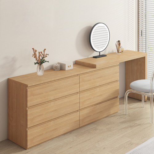 Loft Ensio Floating Dressing table with Chest of 6 Drawers