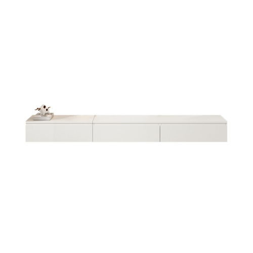 Loft Japandi Floating Entertainment Unit, 240x40x24.3cm, White