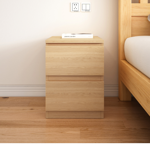 Loft Ensio Bedside Table, 40x48x54.6cm, Light Wood