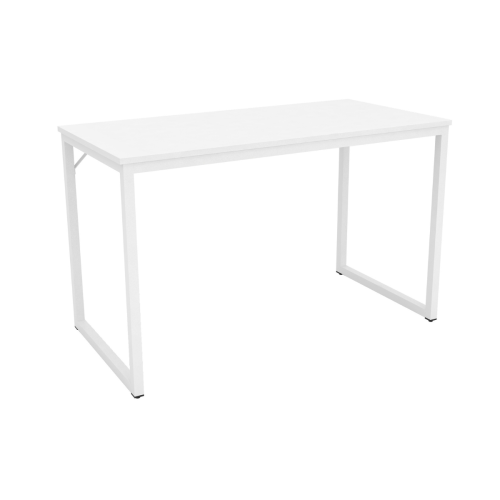 Loft Newton Steel Frame Desk, 1m, White