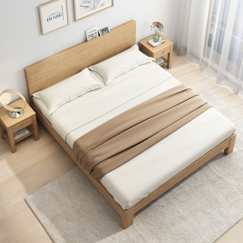 Loft Japandi Small Double Bed Frame