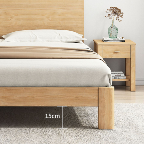 Loft Japandi Bed Frame, Small-Double