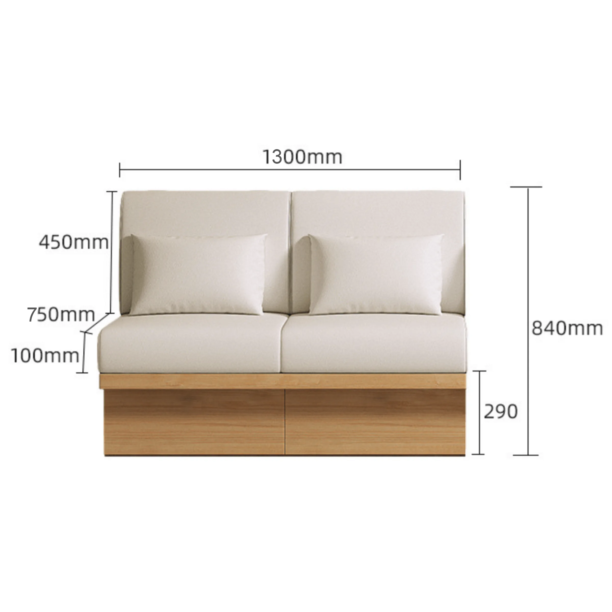 Loft Kiri Modular 2-Seater Sofa Module