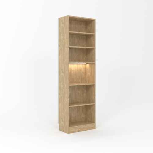 Loft Kiri Bookcase, 0.6m, Light Wood