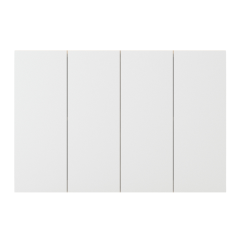 Loft Kiri Bookcase Door, 4 Doors, White