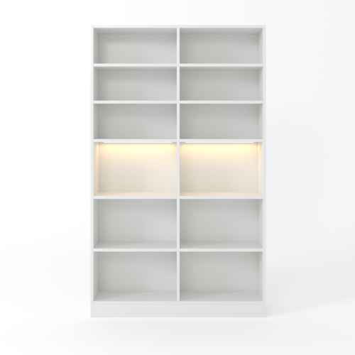 Loft Kiri Bookcase, 1.2m, White