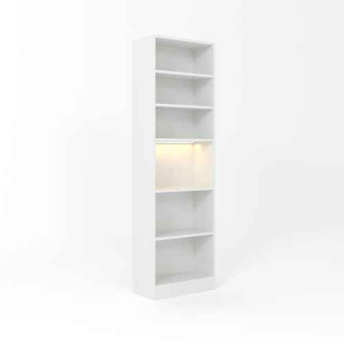 Loft Kiri Bookcase, 0.6m, White