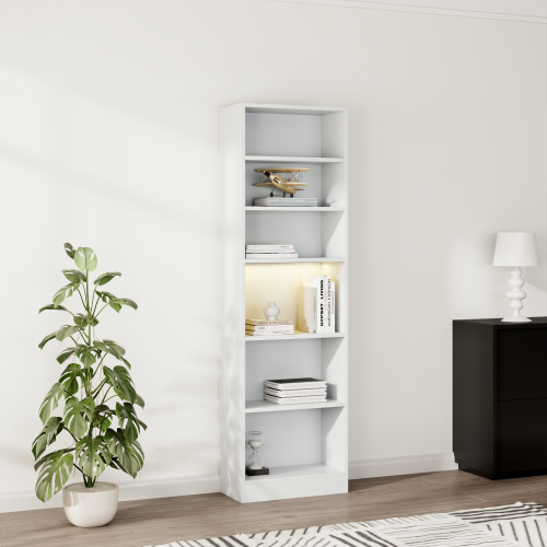 Loft Kiri Bookcase, 0.6m, White