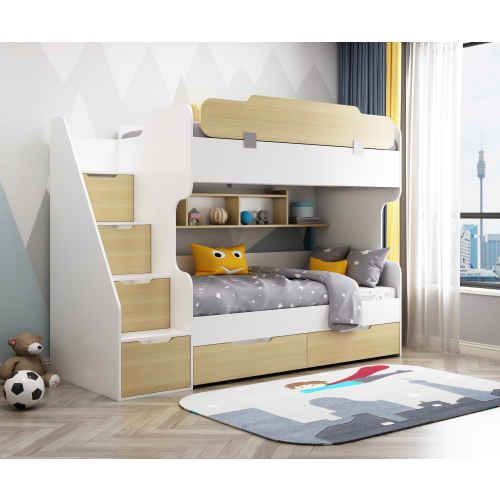 Alpaka Kaia Kids Bunk Bed with storage