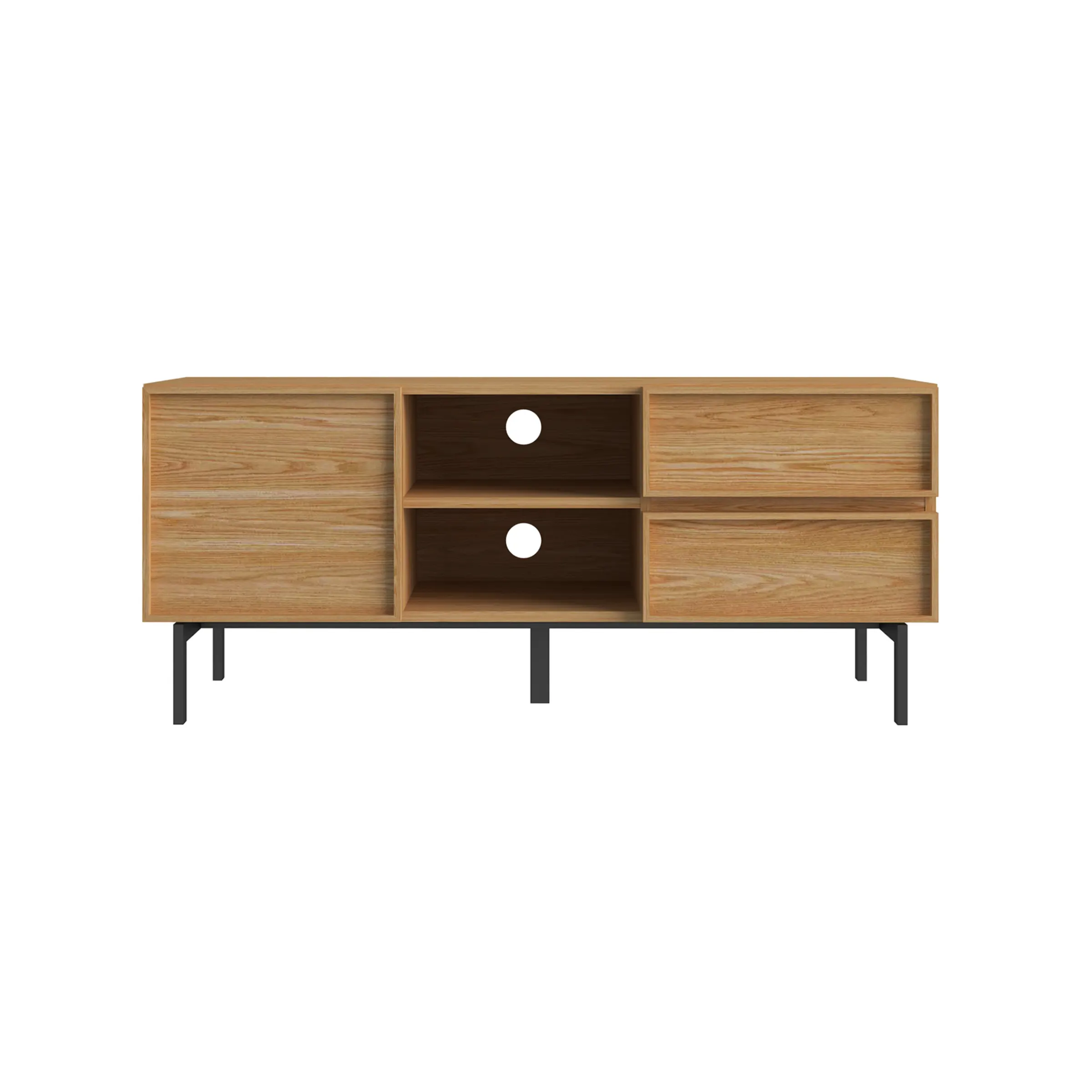 Loft Nora Entertainment Unit, 1.2m, Natural