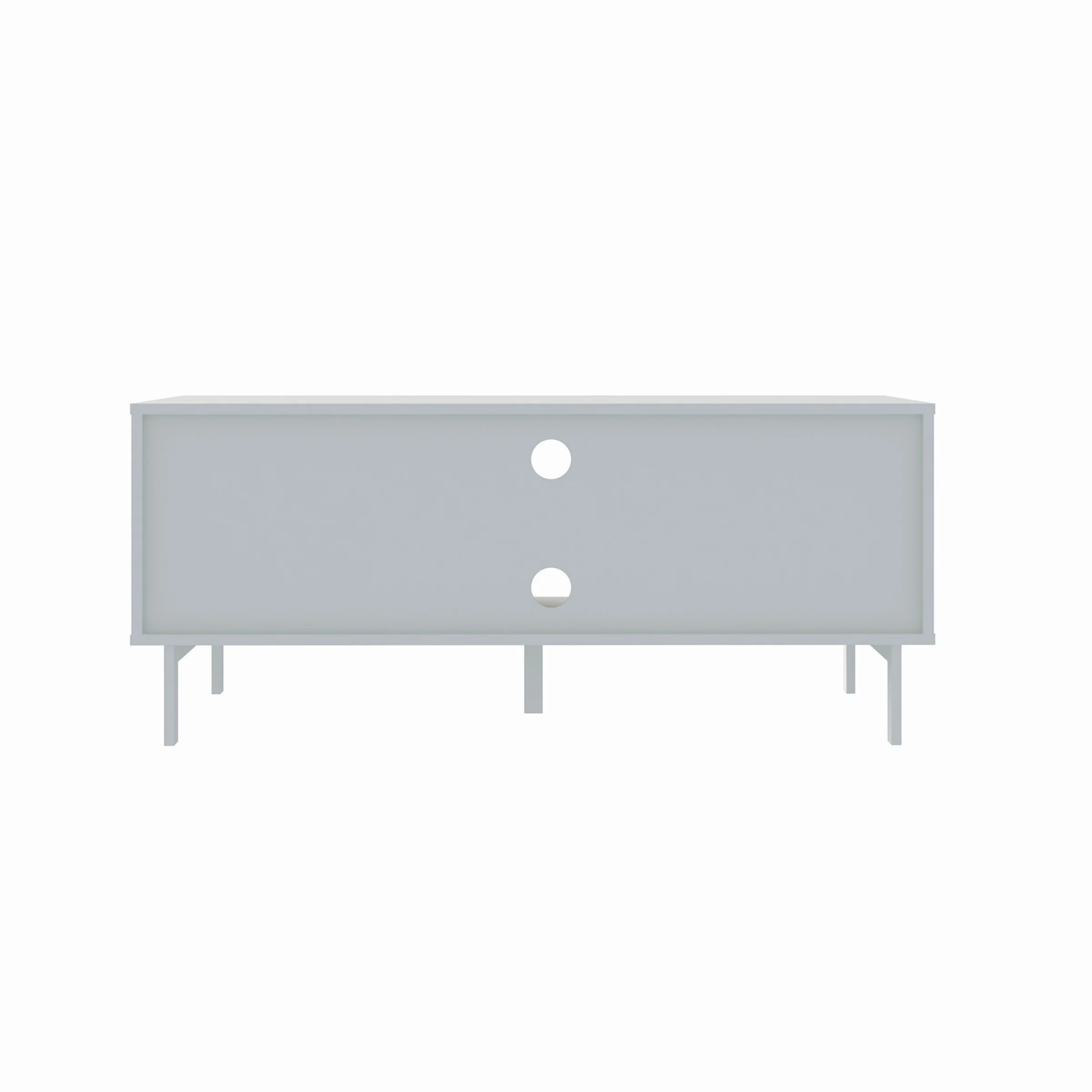 Loft Nora Entertainment Unit, 1.2m, Light Grey